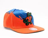 Kšiltovka Mitchell & Ness PAINTBRUSH SNAPBACK University Of Florida White / Orange