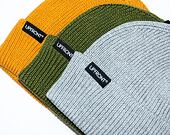 Kulich Upfront PATCH Rib Beanie Lt Grey Melange