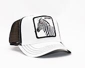 Dětská kšiltovka Goorin - Little Stripe Trucker - White