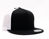 Kšiltovka Yupoong Classic Trucker 2-Tone Black / White
