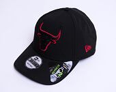 Kšiltovka New Era 9FORTY NBA Neon Pack 2 Chicago Bulls Black