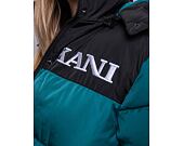 Dámská Bunda Karl Kani Retro Puffer Jacket dark green/black