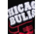 Triko New Era NBA Oversized Back Print Neon Tee Chicago Bulls Black/Red