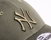 Kšiltovka New Era 9FORTY MLB League Essential Snapback New York Yankees - Olive
