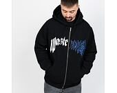 Mikina Wasted Paris Hoodie Zip Dark Pitcher - Black