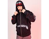 Mikina Wasted Paris Hoodie Zip 10 years - Black