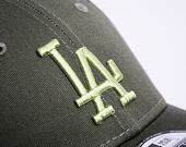 Kšiltovka New Era 9FORTY MLB League Essential Los Angeles Dodgers Olive / Leaf Green