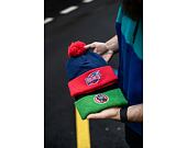 Kulich Mitchell & Ness TWO TONE POM BEANIE HWC Houston Rockets Blue