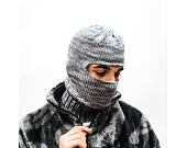 Custom made pletená Balaclava kukla - Cobalt Grey