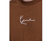 Triko Karl Kani Small Signature Essential Tee brown
