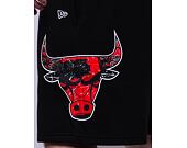 Kraťasy New Era Team Logo Oversized Shorts Chicago Bulls Black / Red