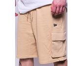Kraťasy New Era Essentials Cargo Shorts Oat Milk / Black