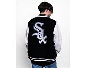 Bunda New Era Heritage Varsity Jacket Chicago White Sox Black / Off White
