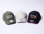 Kšiltovka New Era 9FORTY Seasonal Trucker Redbull F1 Stone Grey / White