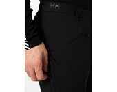 Kalhoty Helly Hansen RASK LIGHT SOFTSHELL PANT 990 BLACK