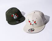 Kšiltovka New Era 9FIFTY MLB Flower Chicago White Sox Stone