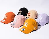 Dětská kšiltovka New Era 9FORTY Kids MLB League Essential New York Yankees Dirty Rose / Optic White