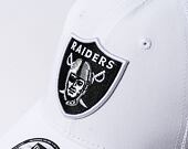 Kšiltovka New Era 9FORTY Trucker NFL Home Field Las Vegas Raiders Optic White