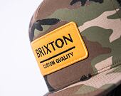 Kšiltovka Brixton Palmer Proper MP Mesh Cap Camo / Surplus