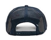 Kšiltovka Brixton Alpha Block X C MP Mesh Cap Washed Navy