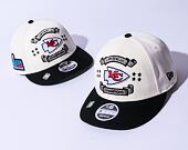 Kšiltovka New Era 9FIFTY Low Profile NFL22 Super Bowl LVII Champions Kansas City Chiefs Off-White