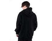 Mikina Wasted Paris Hoodie Zip Iron Bliss Black