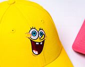 Dětská kšiltovka New Era 9FORTY Kids Spongebob Black on Black Official Yellow