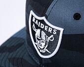 Kšiltovka New Era 9FIFTY NFL Team Camo Las Vegas Raiders Midnite Camo