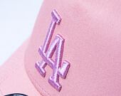 Kšiltovka New Era 9FORTY A-Frame Trucker MLB Tonal Mesh Los Angeles Dodgers Dirty Rose