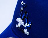 Kšiltovka New Era 9FORTY A-Frame Trucker MLB Team Camo Infill Los Angeles Dodgers Dark Royal