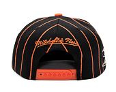 Kšiltovka Mitchell & Ness NHL TEAM PIN SNAPBACK DUCKS Black
