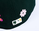Kšiltovka New Era 59FIFTY MLB Floral Oakland Athletics Dark Green