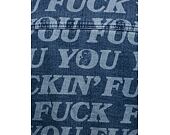 Bunda RIP N DIP Fuckin Fuck Denim Jacket Medium Wash