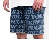 Kraťasy RIP N DIP Fuckin Fuck Denim Shorts Medium Wash