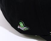 Kšiltovka Capslab Rick and Morty - Amazed Rick v.2 Trucker Black / Lime