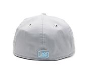 Kšiltovka New Era 59FIFTY MLB League Essential New York Yankees Grey / Pastel Blue