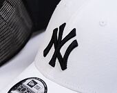 Kšiltovka New Era 9FORTY Trucker MLB Home Field New York Yankees White / Black