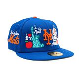 Kšiltovka Adam Wave New Era 59FIFTY MLB Authentic Performance New York Mets Fitted Team Color