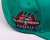 Kšiltovka Mitchell & Ness NBA Desert Green Snapback Miami Heat Teal
