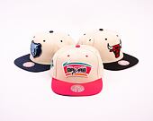 Kšiltovka Mitchell & Ness NBA Sail 2 Tone Snapback Hwc San Antonio Spurs Off White