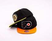 Kšiltovka Mitchell & Ness NHL Team 2 Tone 2.0 Snapback Philadelphia Flyers Black / Orange