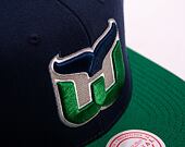 Kšiltovka Mitchell & Ness NHL Team 2 Tone 2.0 Snapback Hartford Whalers Blue / Green