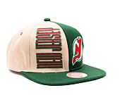 Kšiltovka Mitchell & Ness NHL Pop Panel Snapback New Jersey Devils Off White