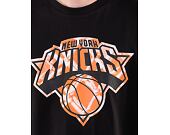 Triko New Era NBA Infill Logo Oversized Tee New York Knicks Black / Rush Orange