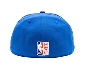 Kšiltovka Mitchell & Ness NBA Logo History Fitted Hwc New York Knicks Blue