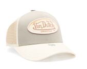 Kšiltovka Von Dutch Trucker Boston Grey/White
