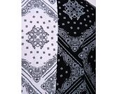 Košile Karl Kani Chest Signature Paisley Block Resort Shirt black/white