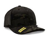Kšiltovka Yupoong Retro Trucker Multicam® Black Multicam