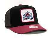 Kšiltovka Mitchell & Ness Nhl Truck It Trucker Avalanche Black