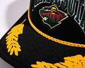 Kšiltovka Mitchell & Ness Nhl Gold Leaf Trucker Wild Black